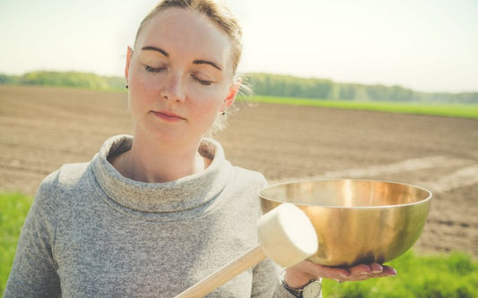 Exercises with Singing Bowls and gongs