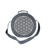 Singing bowl bag with flower of life