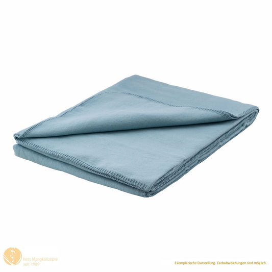 Cotton plush blanket in organic quality