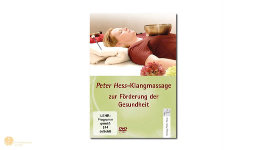 DVD: Peter Hess® sound massage to promote health