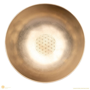 Yoga Singing Bowl "Flower of life"