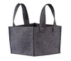 Sturdy felt bag made from plant-based vegan felt