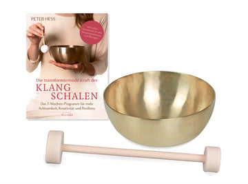 Peter Hess® Therapy Singing Bowl - Set Trasformazione del suono, Qualità: Premium